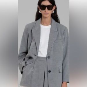 The Frankie shop Bani Houndtooth blazer